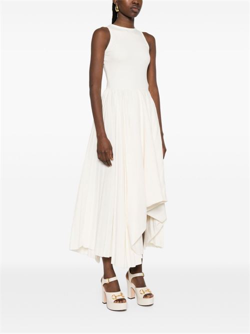 Asymmetrical midi dress ALEXANDER MCQUEEN | 814517QLAED9015
